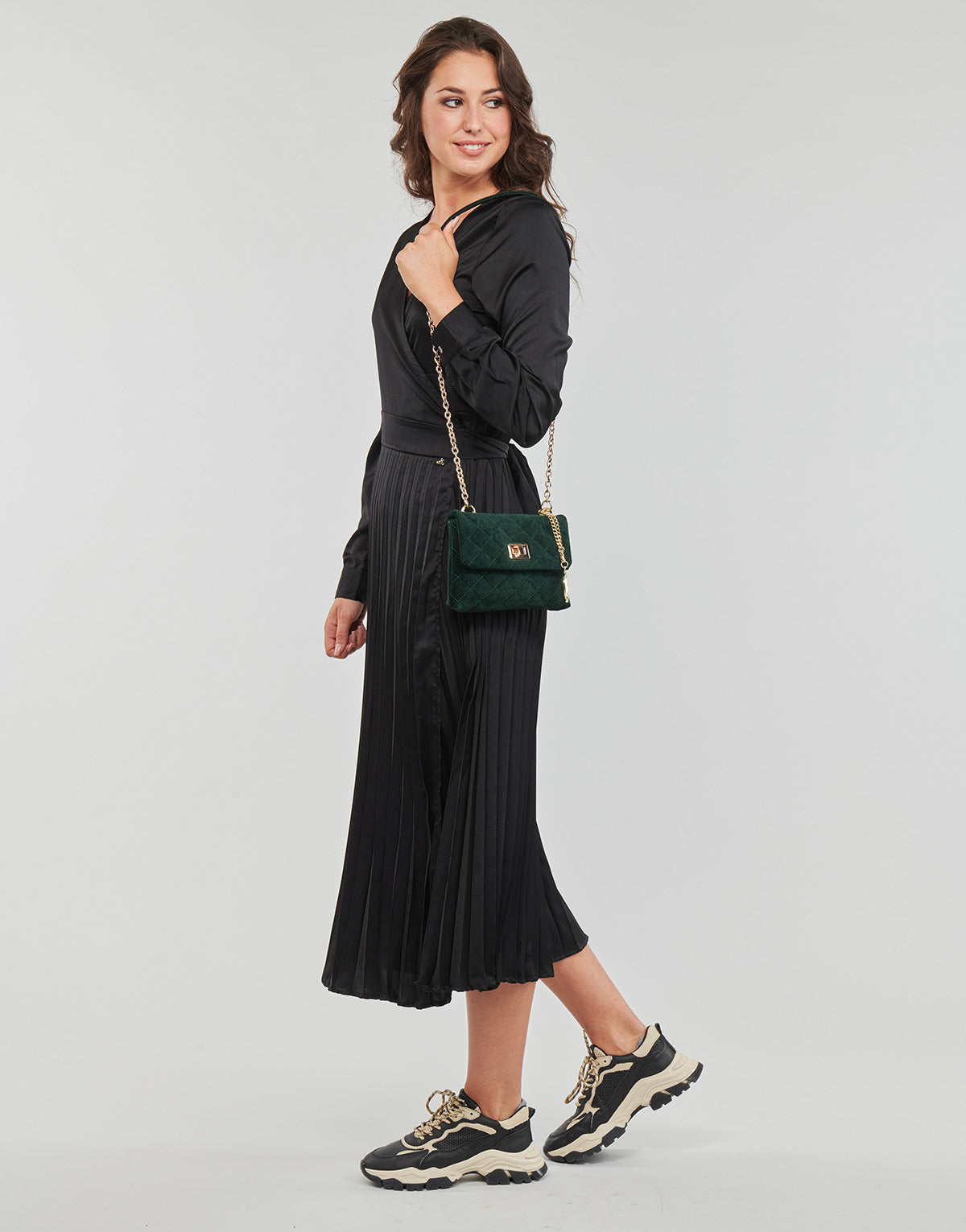 Abito lungo Donna Moony Mood NELEA Nero