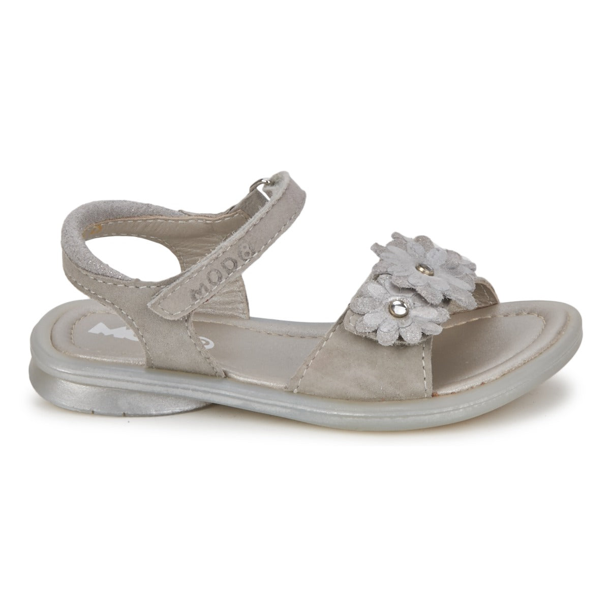 Sandali bambini ragazza Mod’8 JUKA Argento