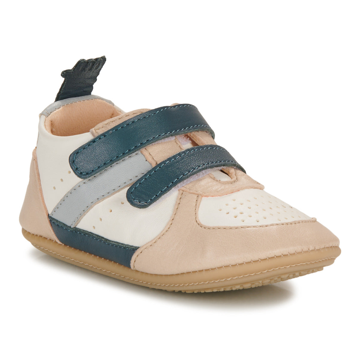 Scarpe bambini ragazzo Easy Peasy  MY PRE BASKET VELCRO  Multicolore