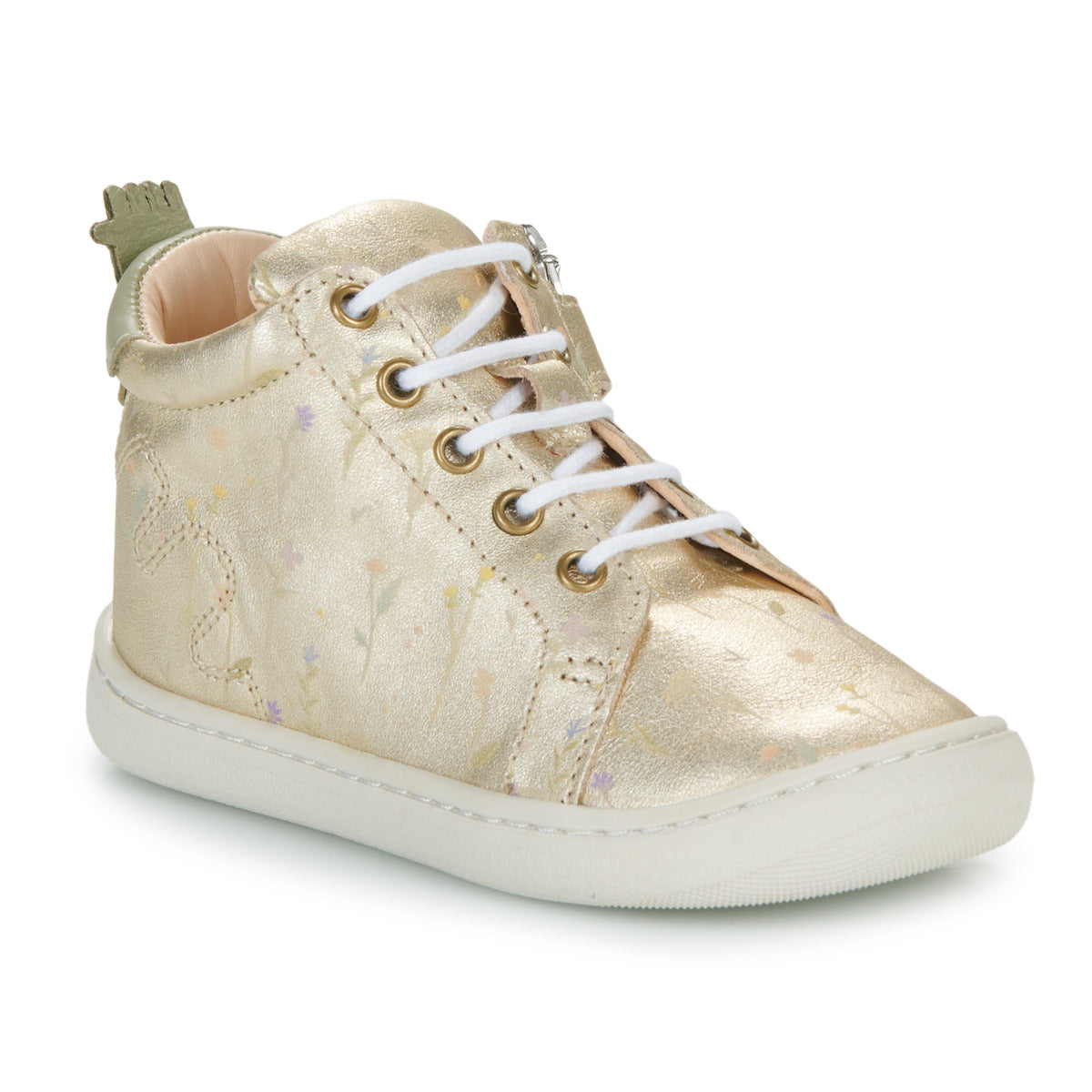 Scarpe bambini ragazza Easy Peasy  MY DEBOO LACET  Oro