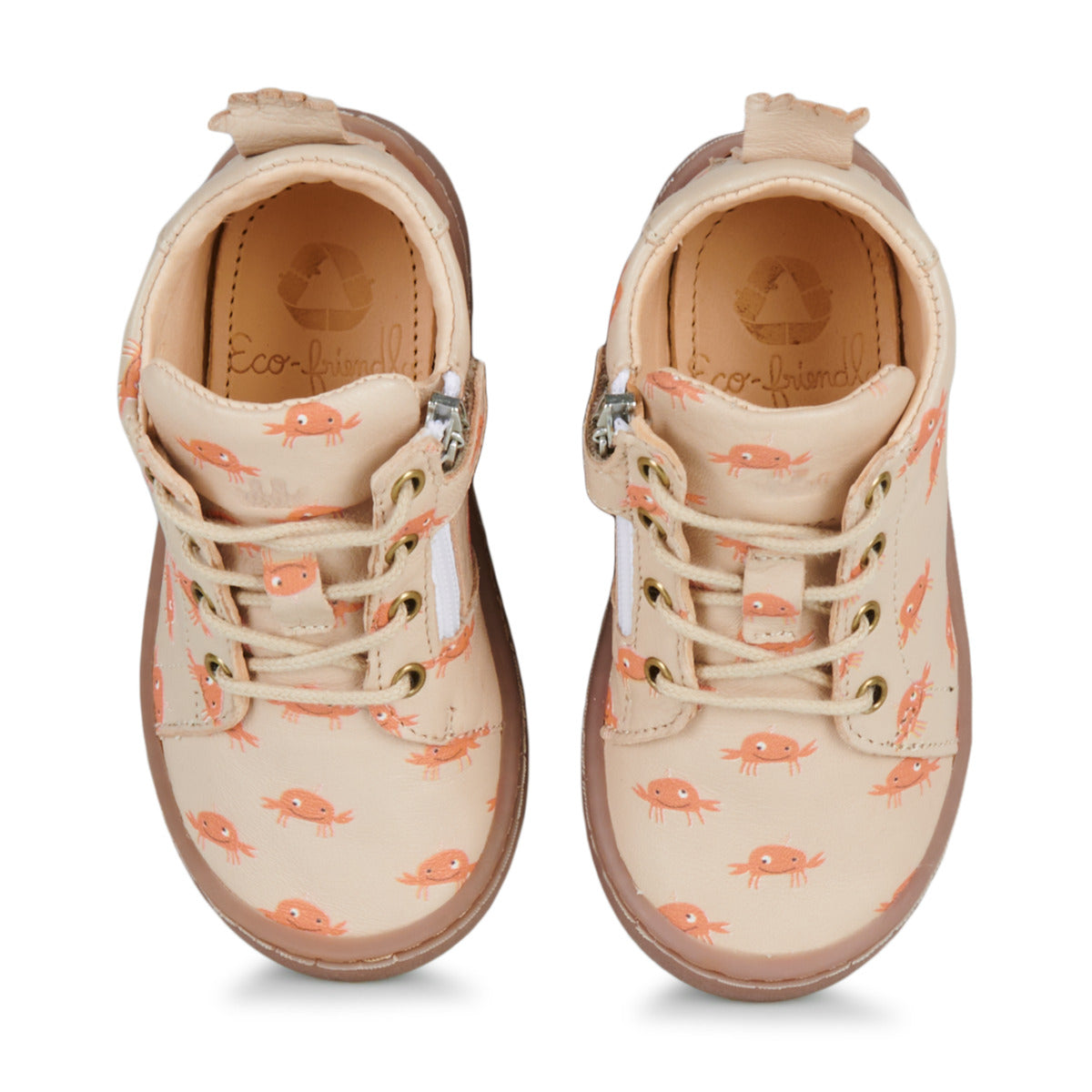 Scarpe bambini ragazza Easy Peasy MY DEBOO LACET Beige