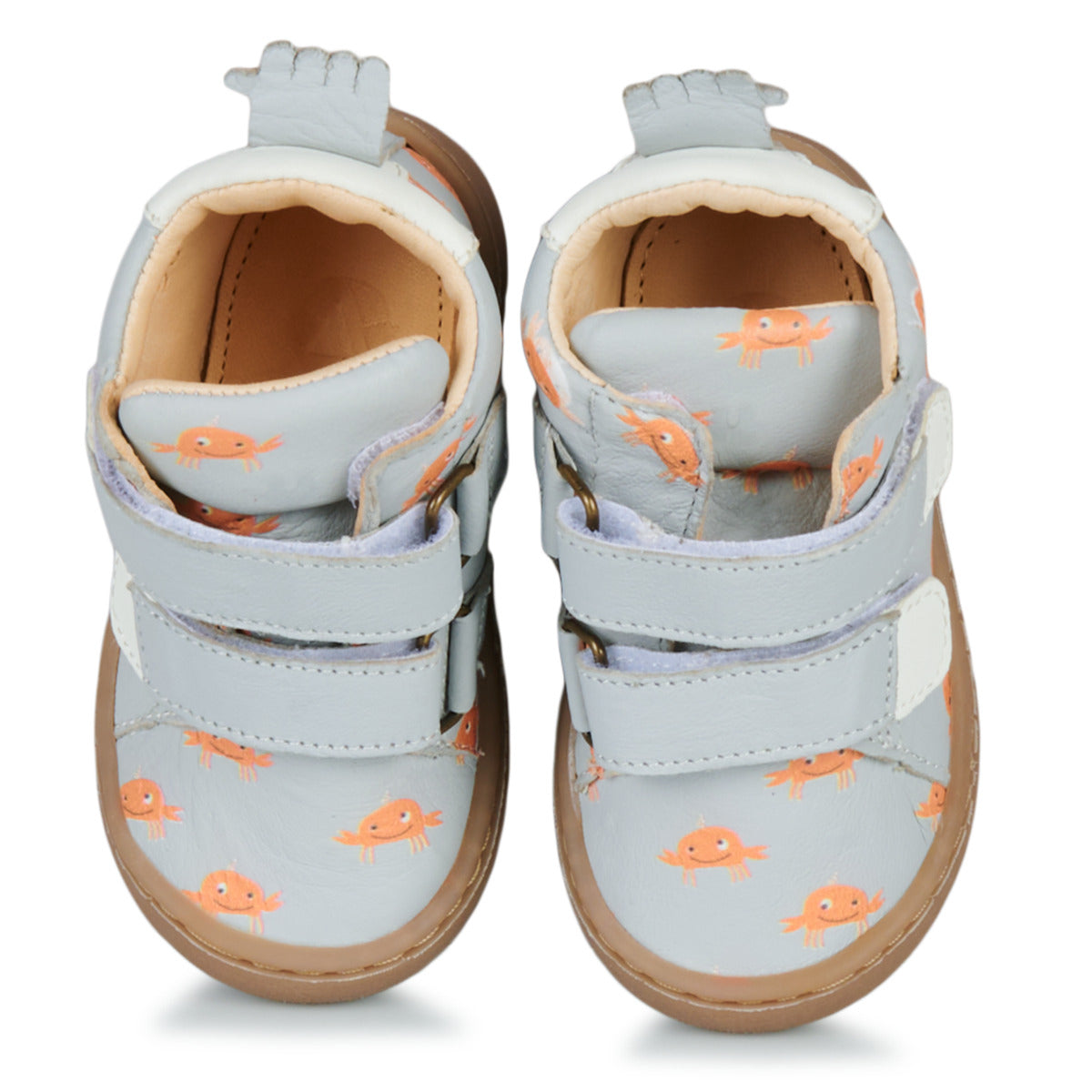 Scarpe bambini ragazzo Easy Peasy MY DEBOO VELCRO Grigio