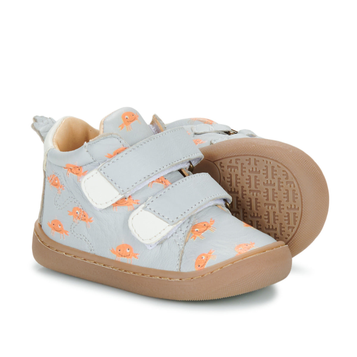 Scarpe bambini ragazzo Easy Peasy MY DEBOO VELCRO Grigio