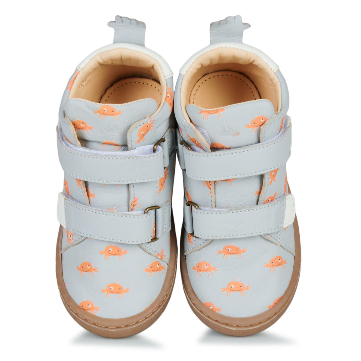 Scarpe bambini ragazzo Easy Peasy MY DEBOO VELCRO Grigio