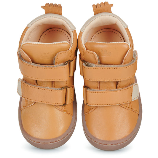 Scarpe bambini ragazzo Easy Peasy  MY DEBOO VELCRO  Marrone