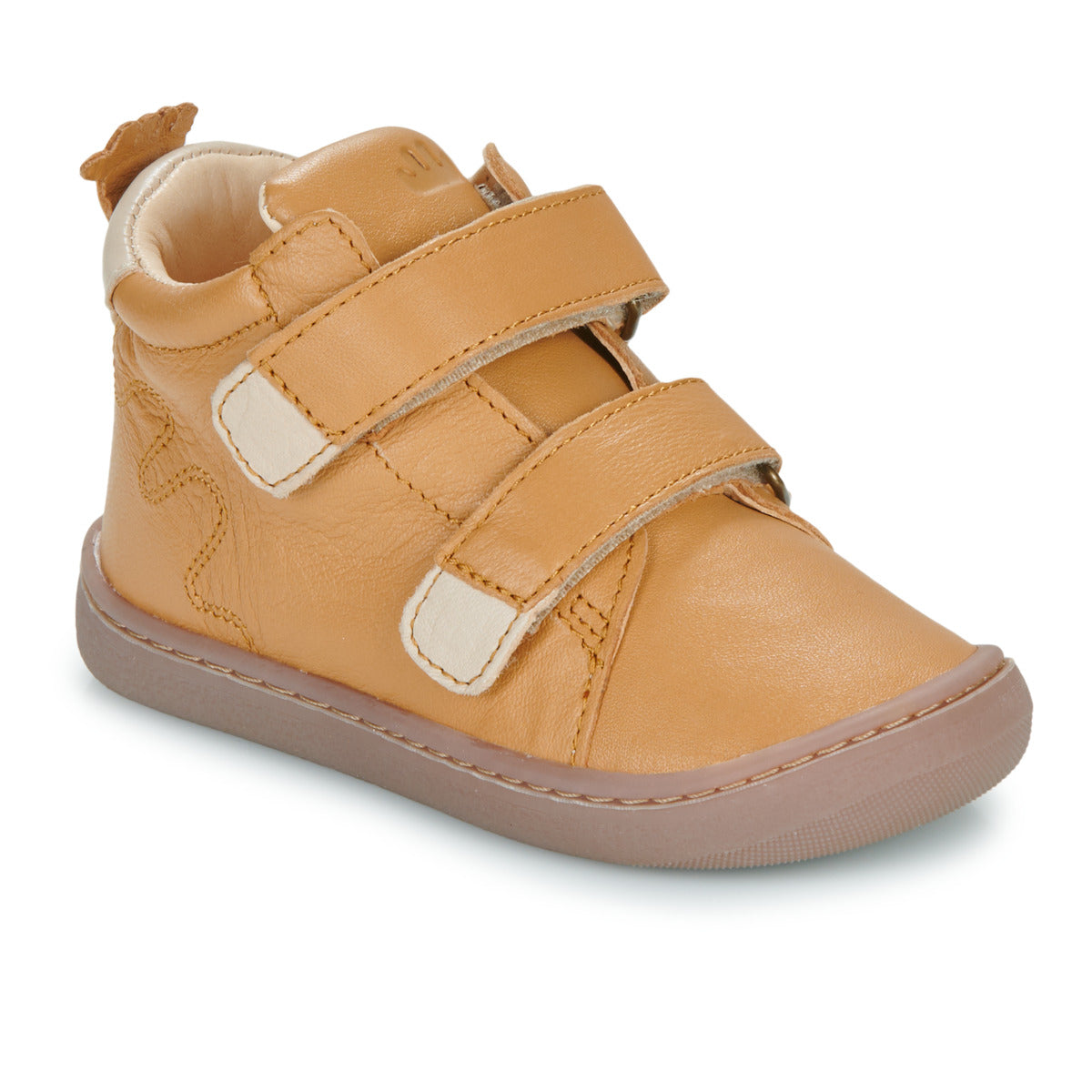 Scarpe bambini ragazzo Easy Peasy  MY DEBOO VELCRO  Marrone