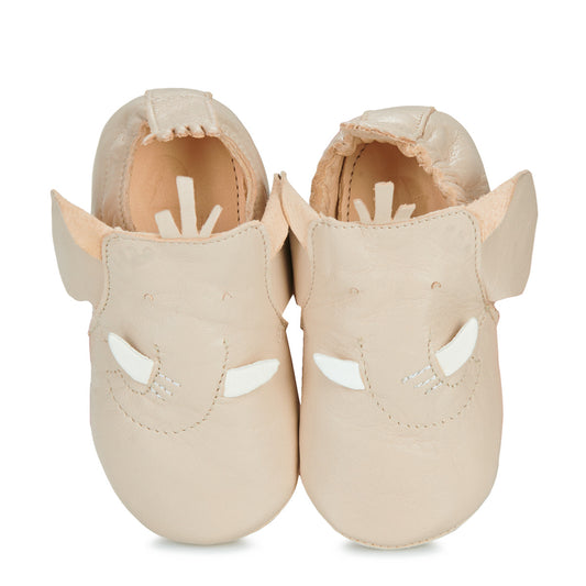 Pantofole bambini ragazzo Easy Peasy  MY BLUBLU ELEPHANT  Beige