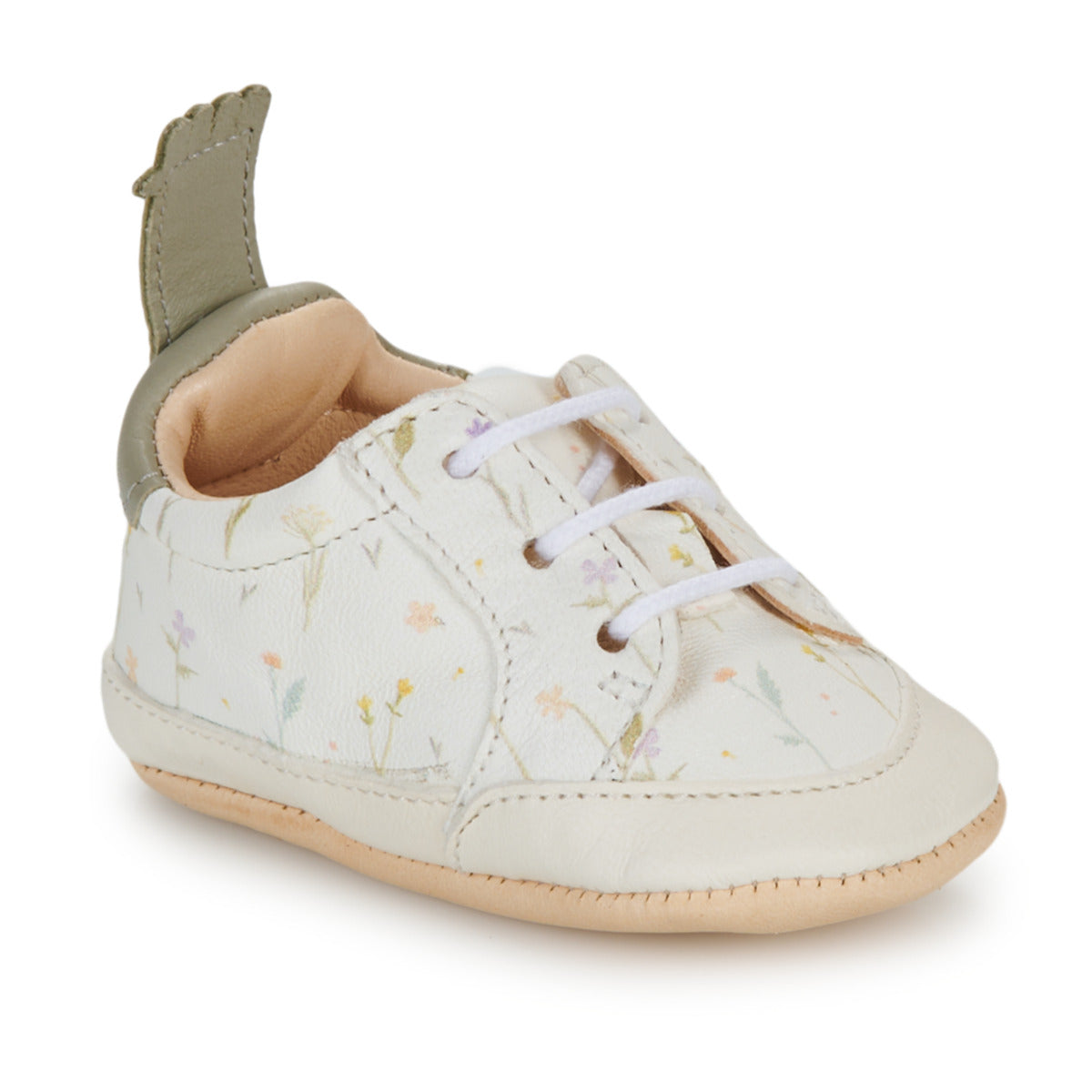 Pantofole bambini ragazza Easy Peasy  MY BLUMOO PTI'LACET  Bianco