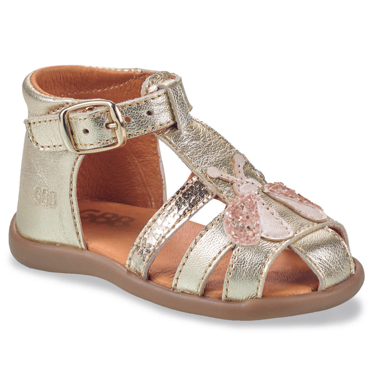 Sandali bambini ragazza GBB PIXELLE Oro
