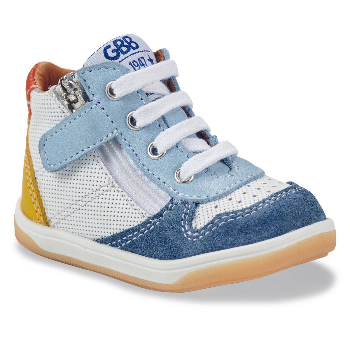 Scarpe bambini ragazzo GBB  FREDDY  Bianco