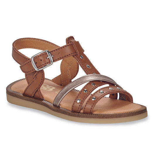 Sandali bambini ragazza GBB ORKIDA Marrone