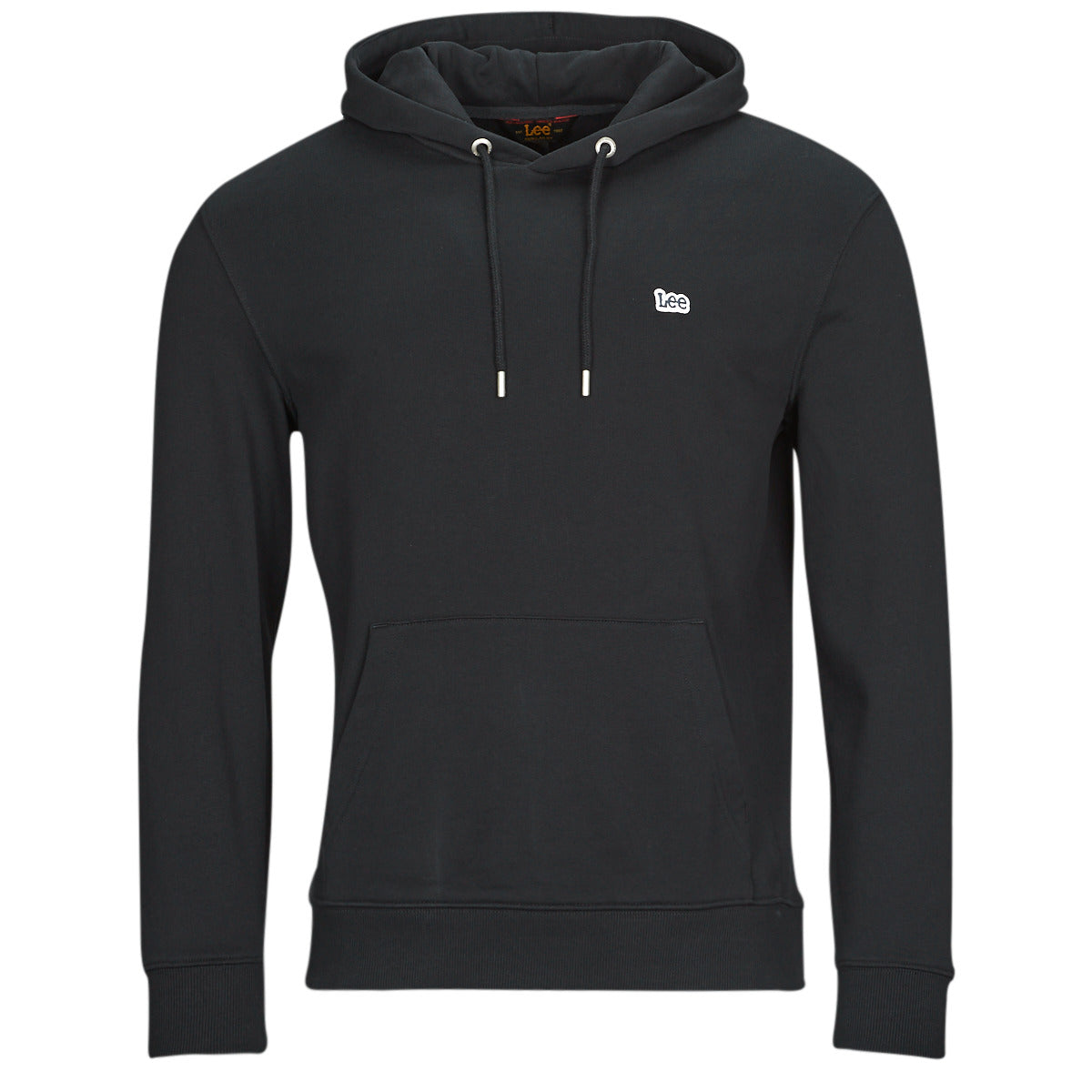 Felpa Uomo Lee PLAIN HOODIE Nero