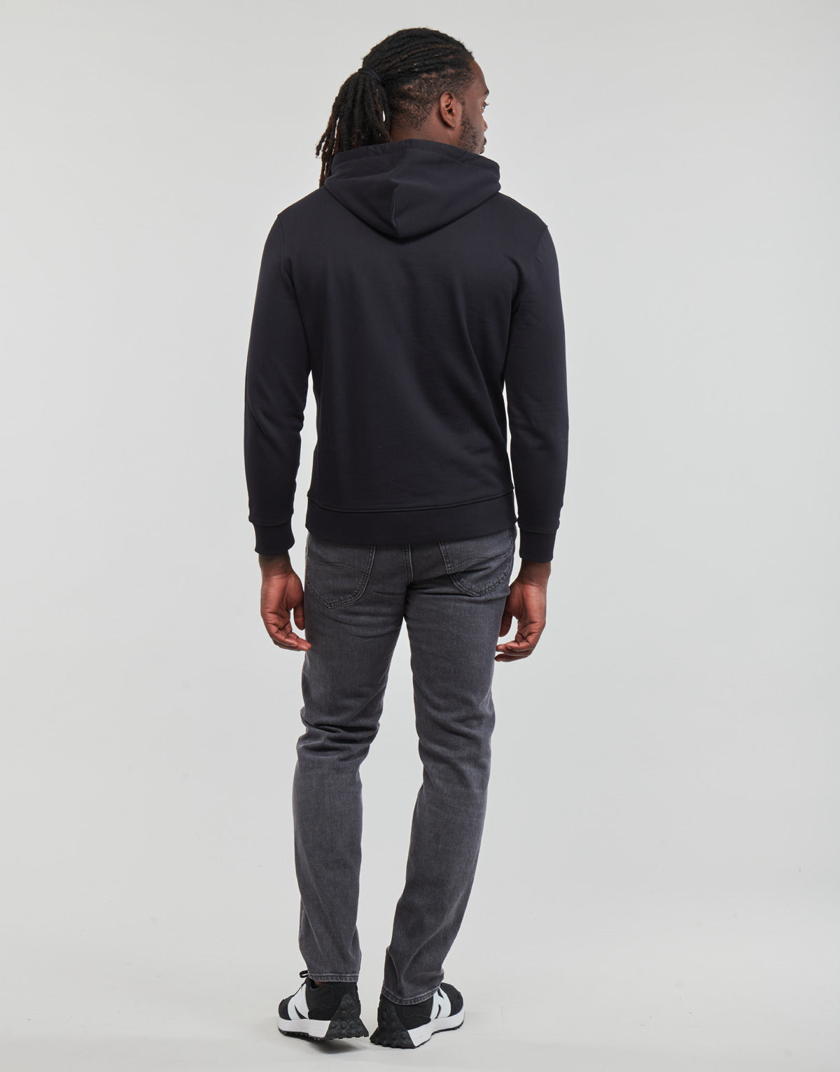 Felpa Uomo Lee PLAIN HOODIE Nero