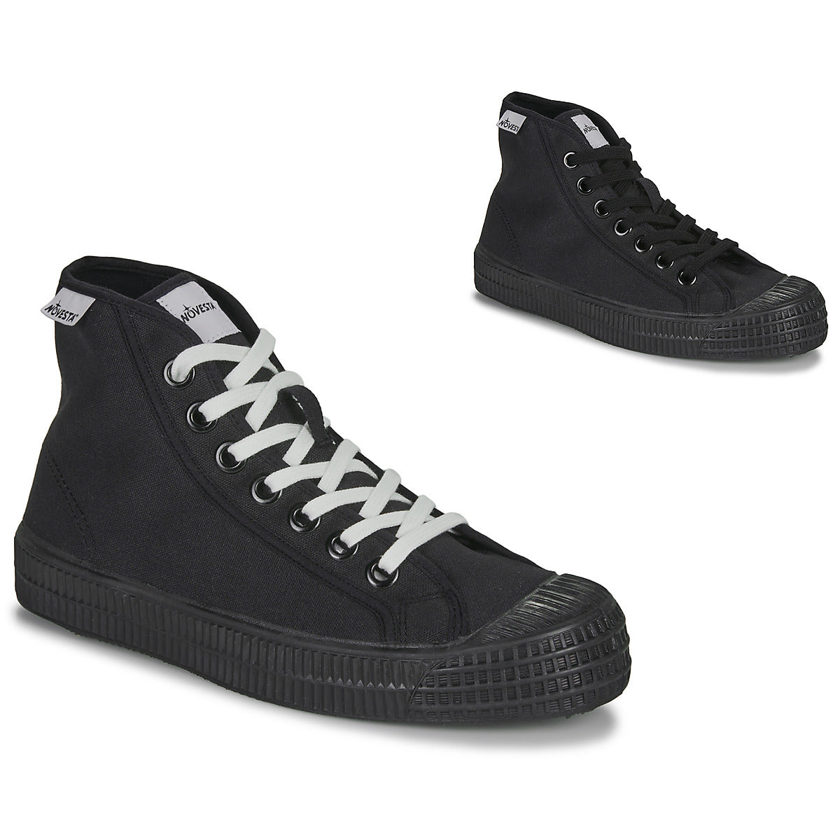 Sneakers alte Uomo Novesta  STAR DRIBBLE  Nero