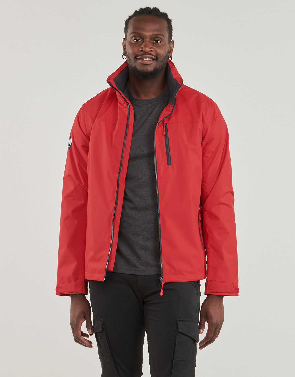 Giacca Uomo Helly Hansen  CREW HOODED JACKET 2.0  Rosso