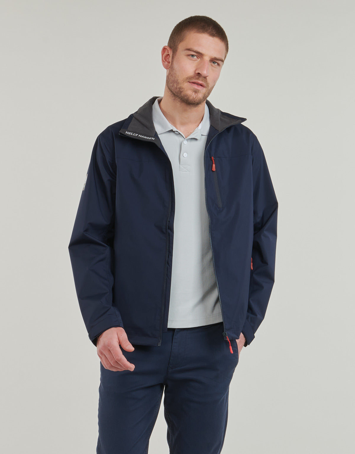 Giacca Uomo Helly Hansen  CREW JACKET 2.0  Marine