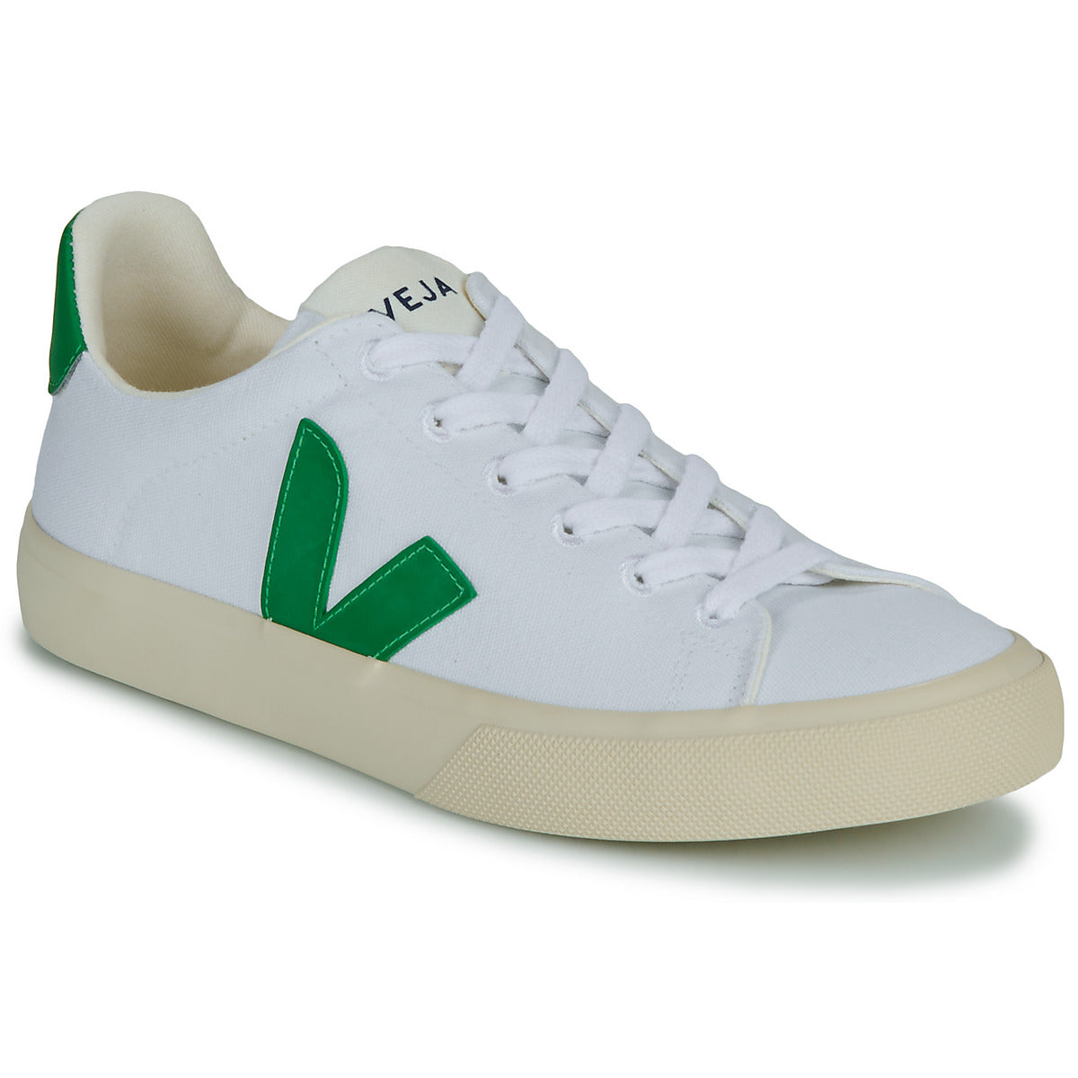 Sneakers Uomo Veja  CAMPO CANVAS  Bianco