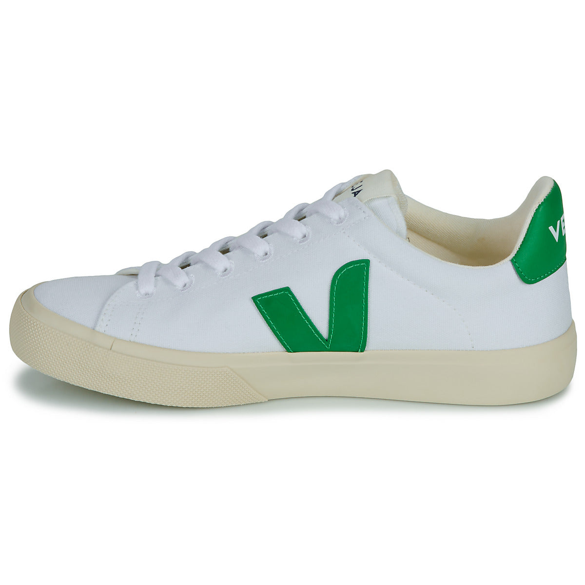 Sneakers Uomo Veja  CAMPO CANVAS  Bianco