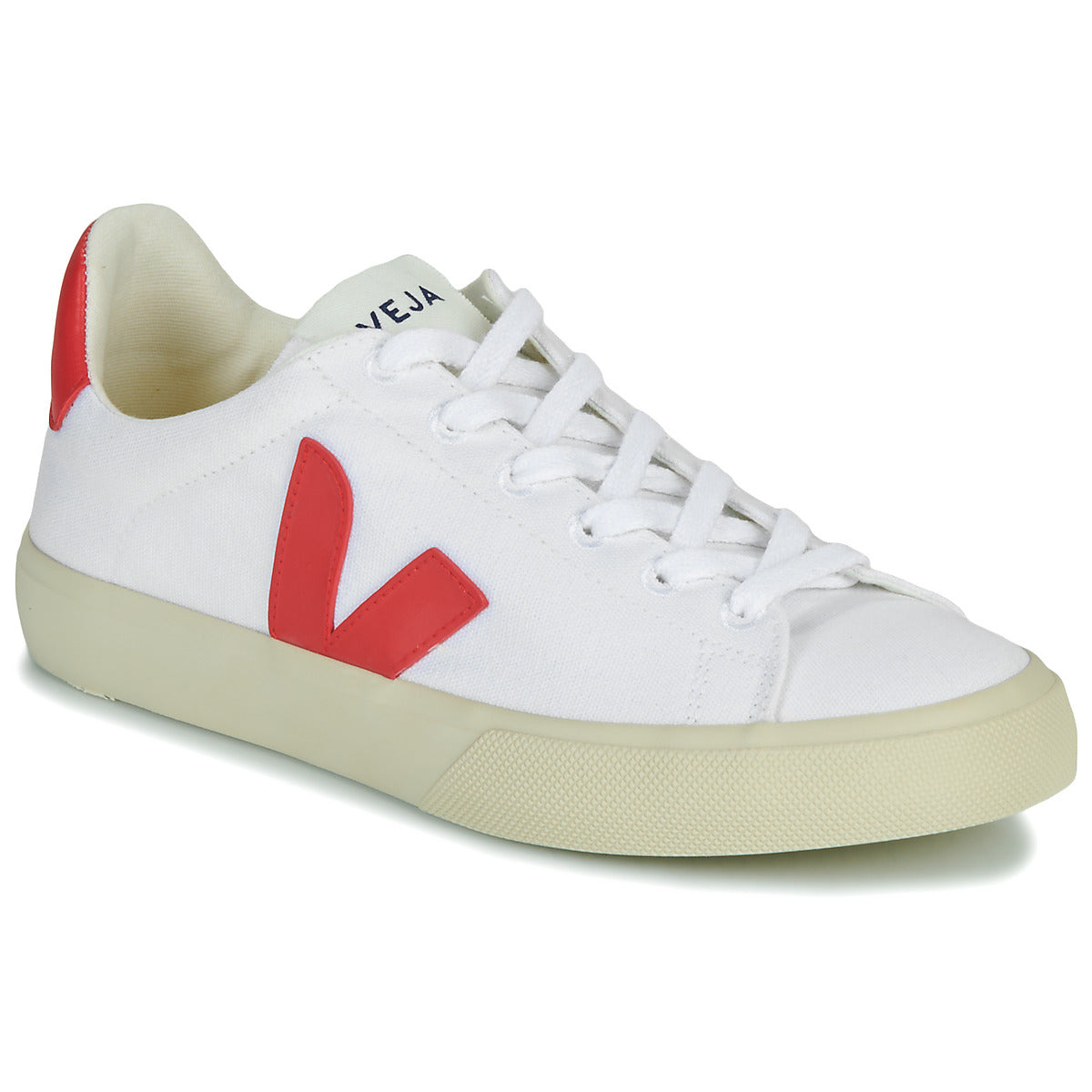 Sneakers Uomo Veja  CAMPO CANVAS  Bianco