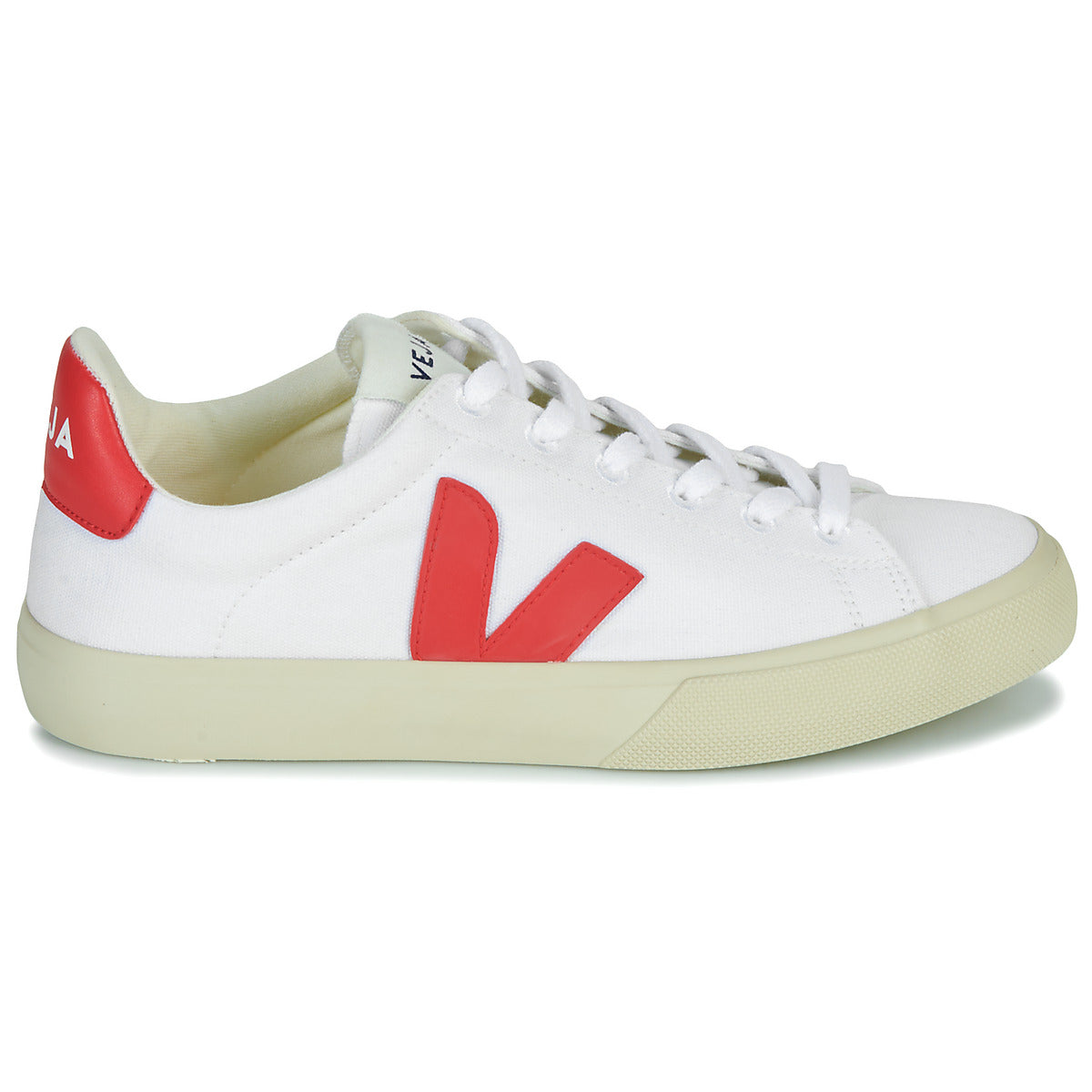 Sneakers Uomo Veja  CAMPO CANVAS  Bianco