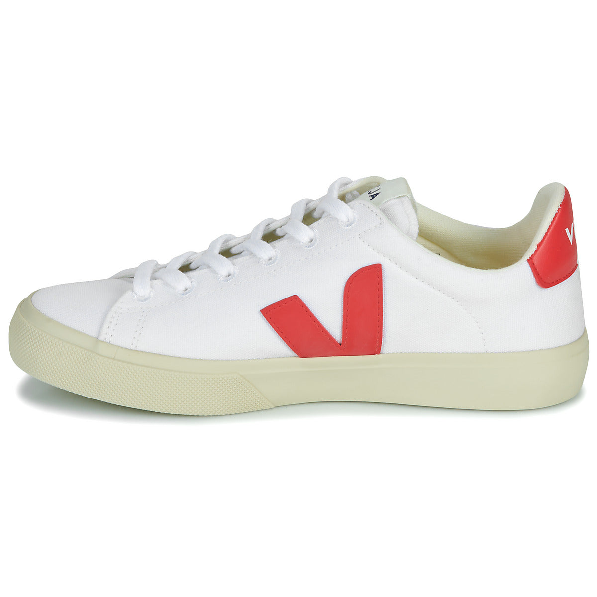 Sneakers Uomo Veja  CAMPO CANVAS  Bianco