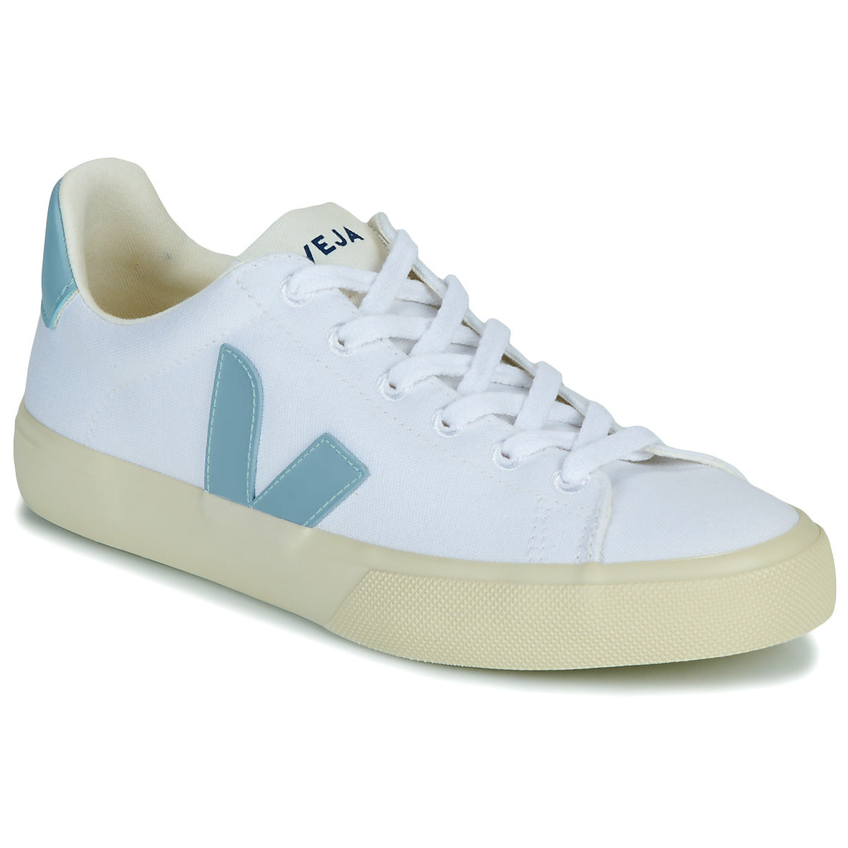 Sneakers Uomo Veja  CAMPO CANVAS  Bianco