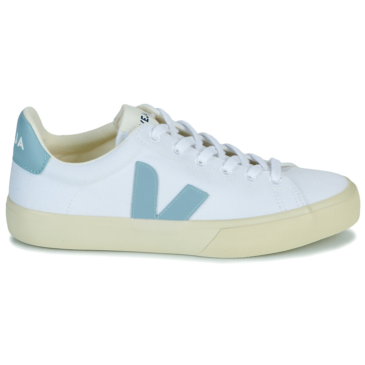 Sneakers Uomo Veja  CAMPO CANVAS  Bianco