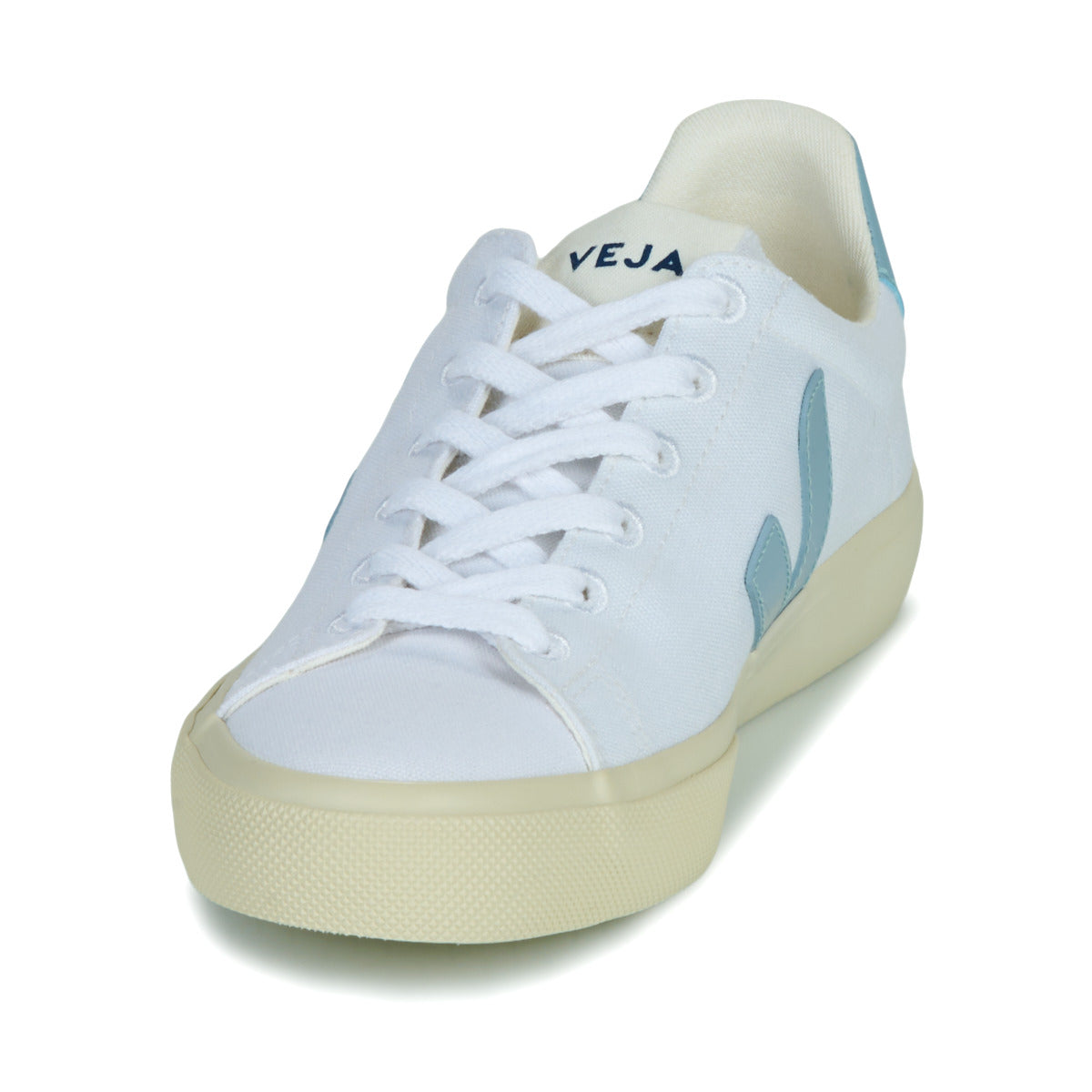 Sneakers Uomo Veja  CAMPO CANVAS  Bianco