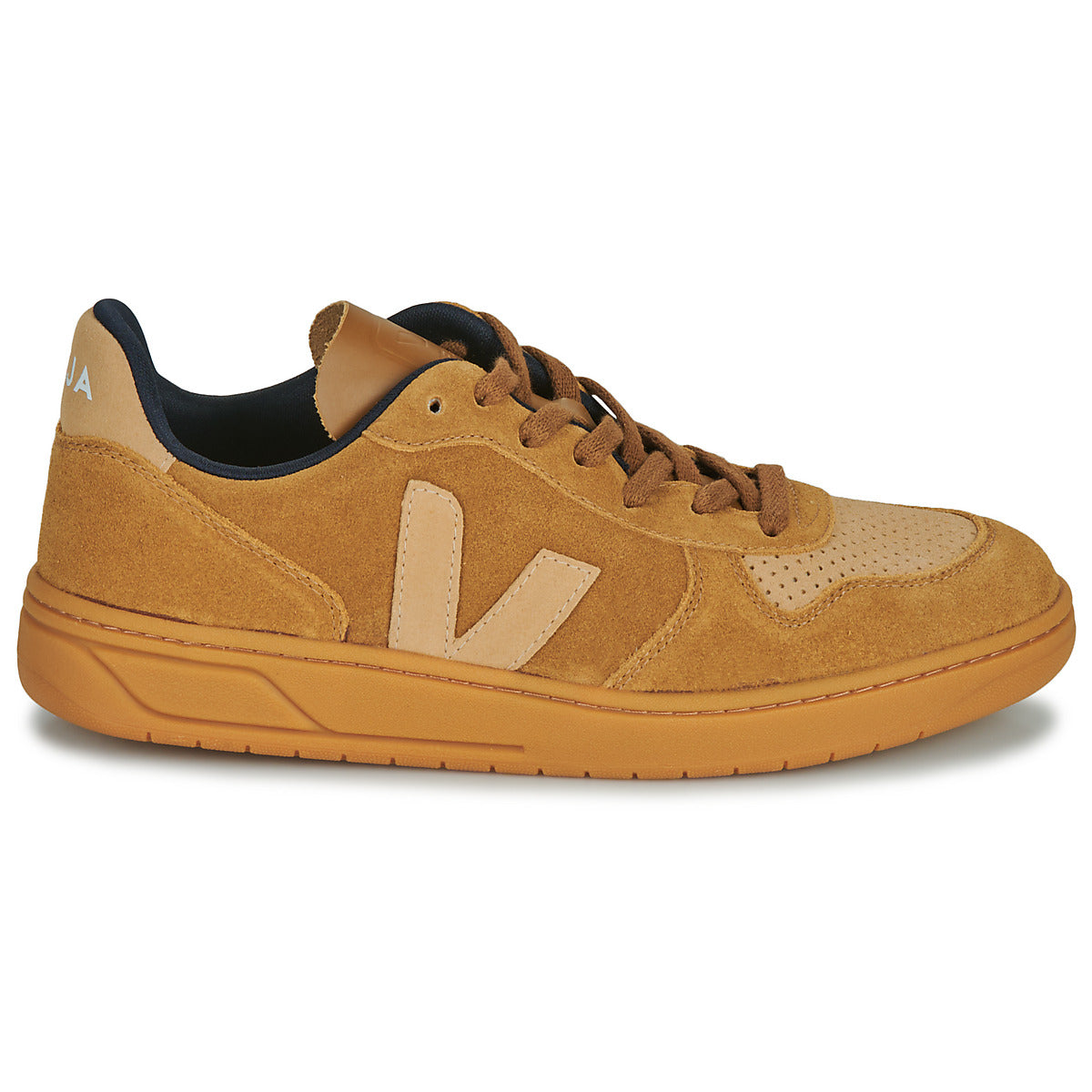 Sneakers Uomo Veja  V-10  Marrone