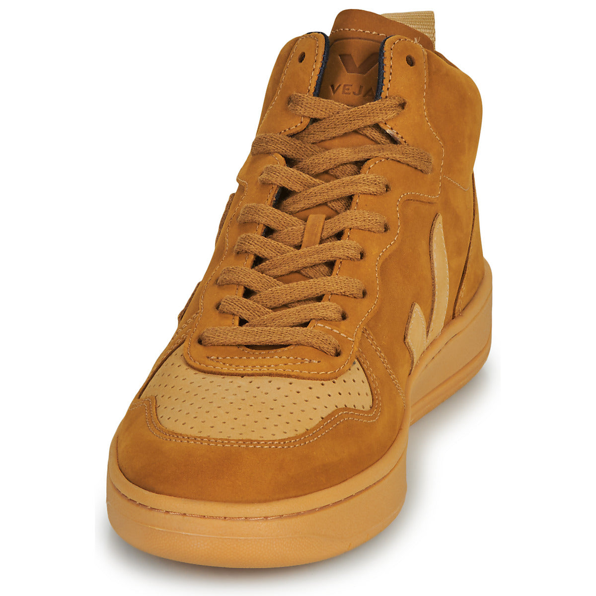 Sneakers alte Uomo Veja  V-15  Marrone