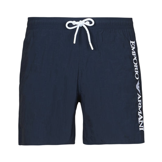 Costume / Bermuda da spiaggia Uomo Emporio Armani  EMBROIDERY LOGO  Marine