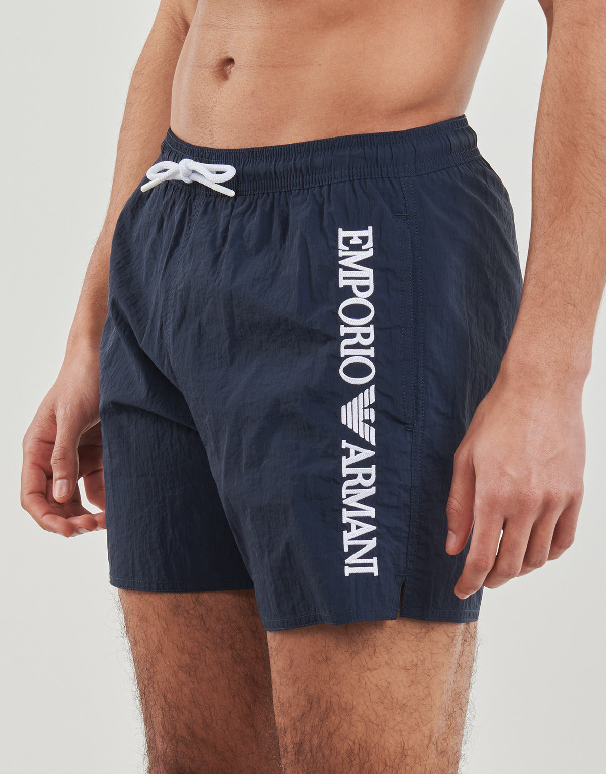 Costume / Bermuda da spiaggia Uomo Emporio Armani  EMBROIDERY LOGO  Marine