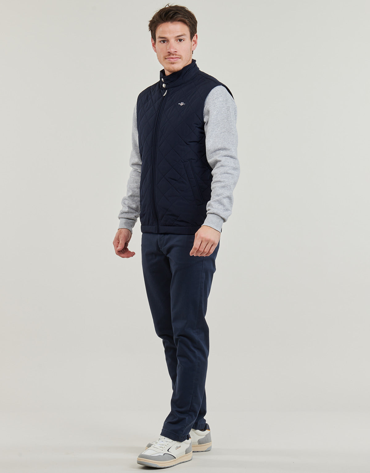 Giubbotto Uomo Gant  QUILTED WINDCHEATER VEST  Blu