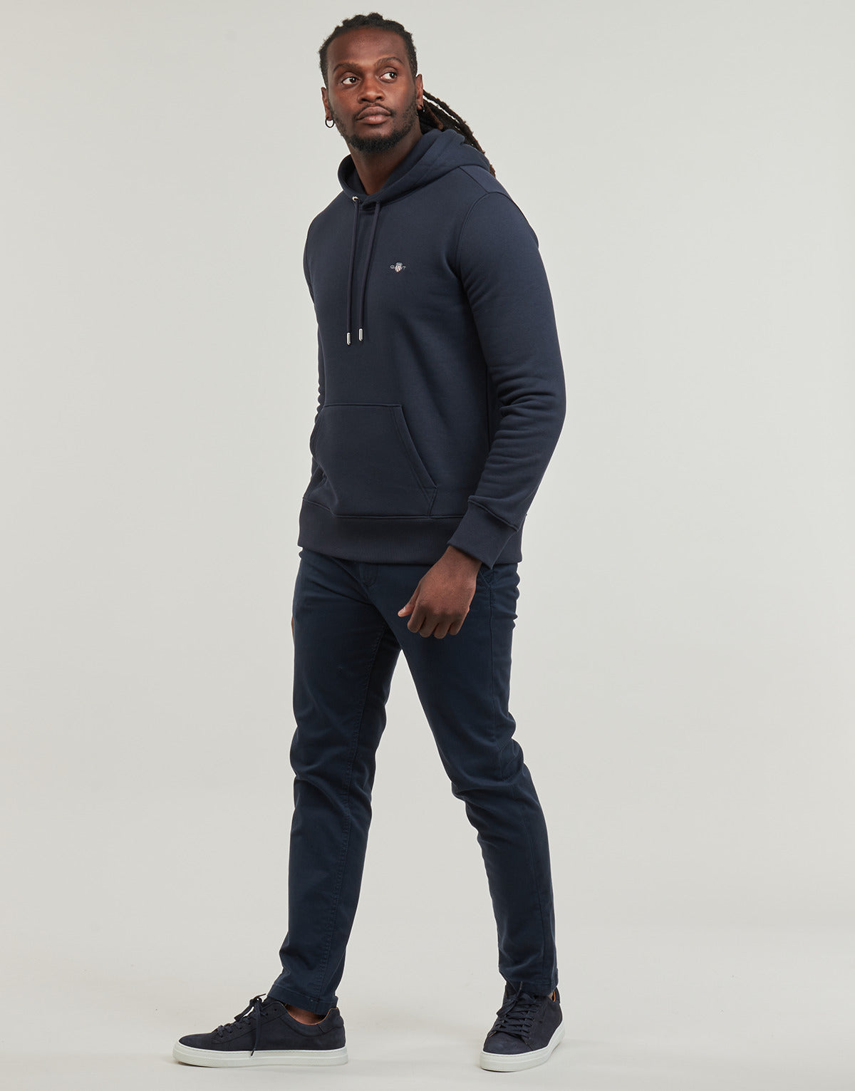 Felpa Uomo Gant  REG SHIELD HOODIE  Marine
