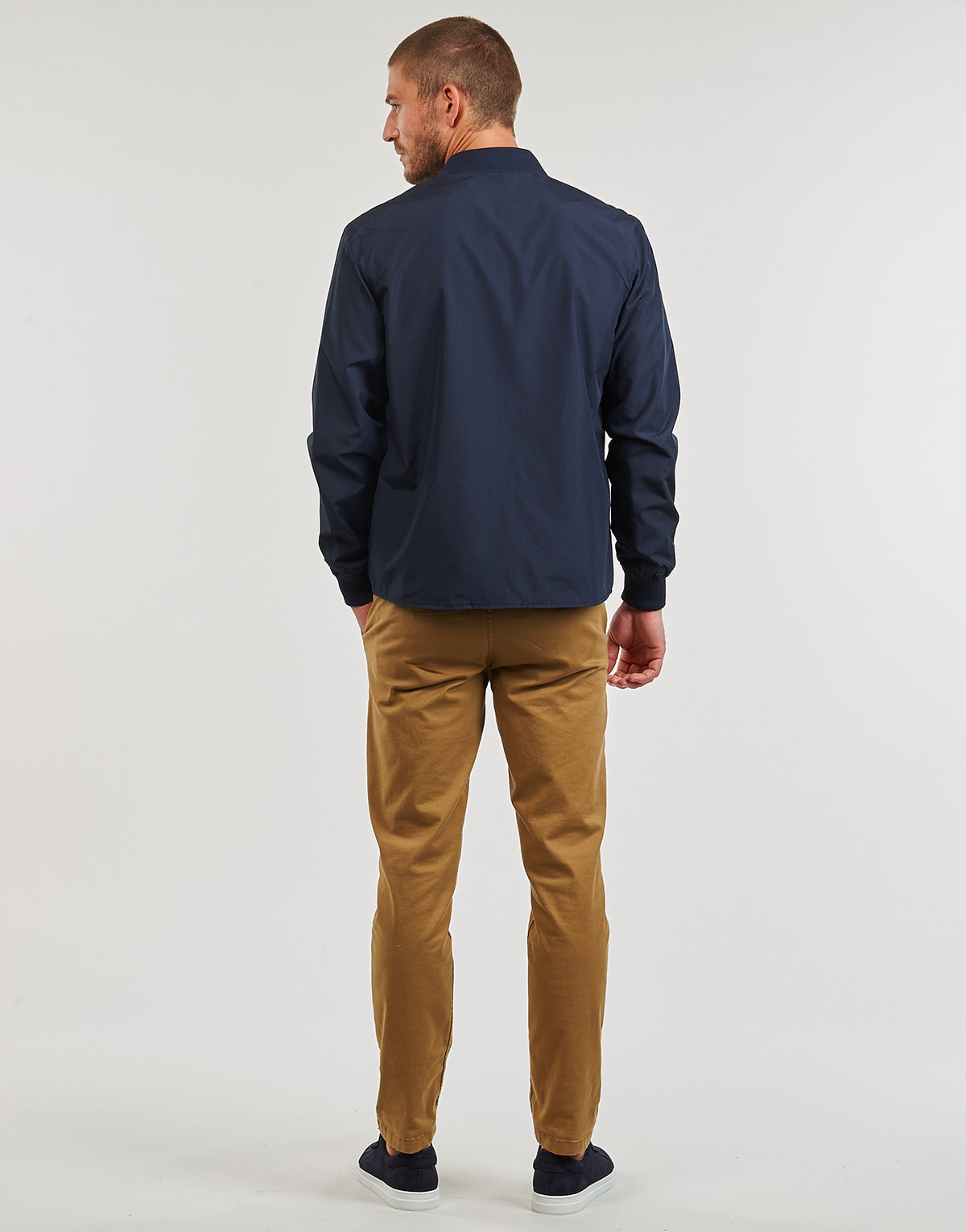 Giubbotto Uomo Lyle & Scott  BOMBER JACKET  Marine