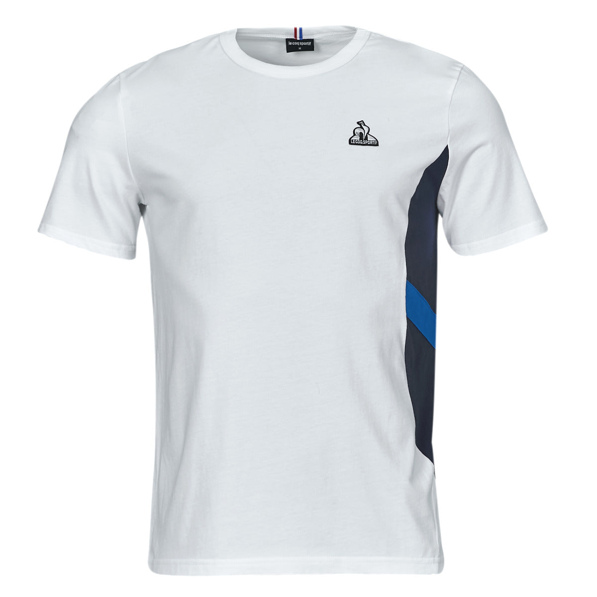 T-shirt Uomo Le Coq Sportif  SAISON 1 TEE SS N°1 M  Bianco