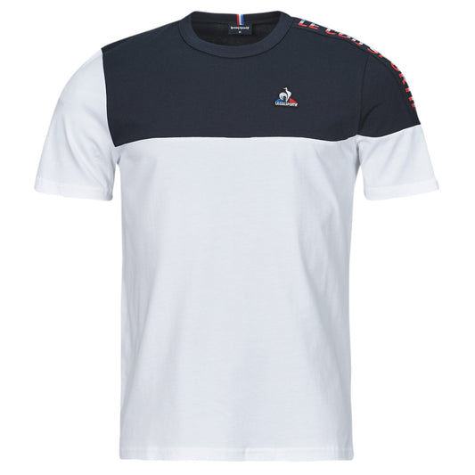 T-shirt Uomo Le Coq Sportif  TRI TEE SS N°2 M  Bianco