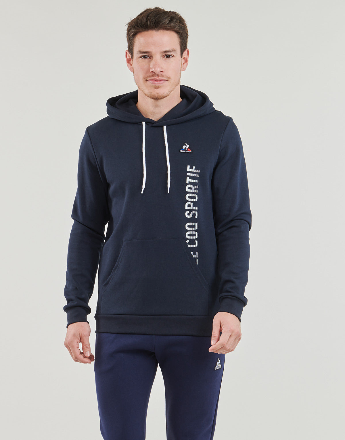 Felpa Uomo Le Coq Sportif  BAH HOODY N°1M  Marine