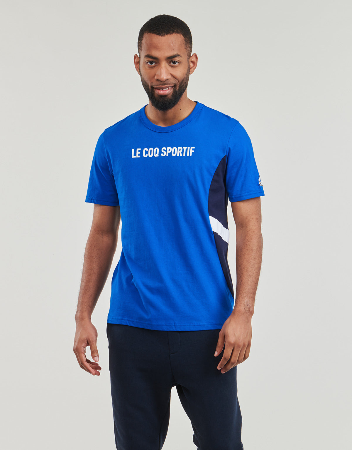 T-shirt Uomo Le Coq Sportif  SAISON 1 TEE SS N°2 M  Blu