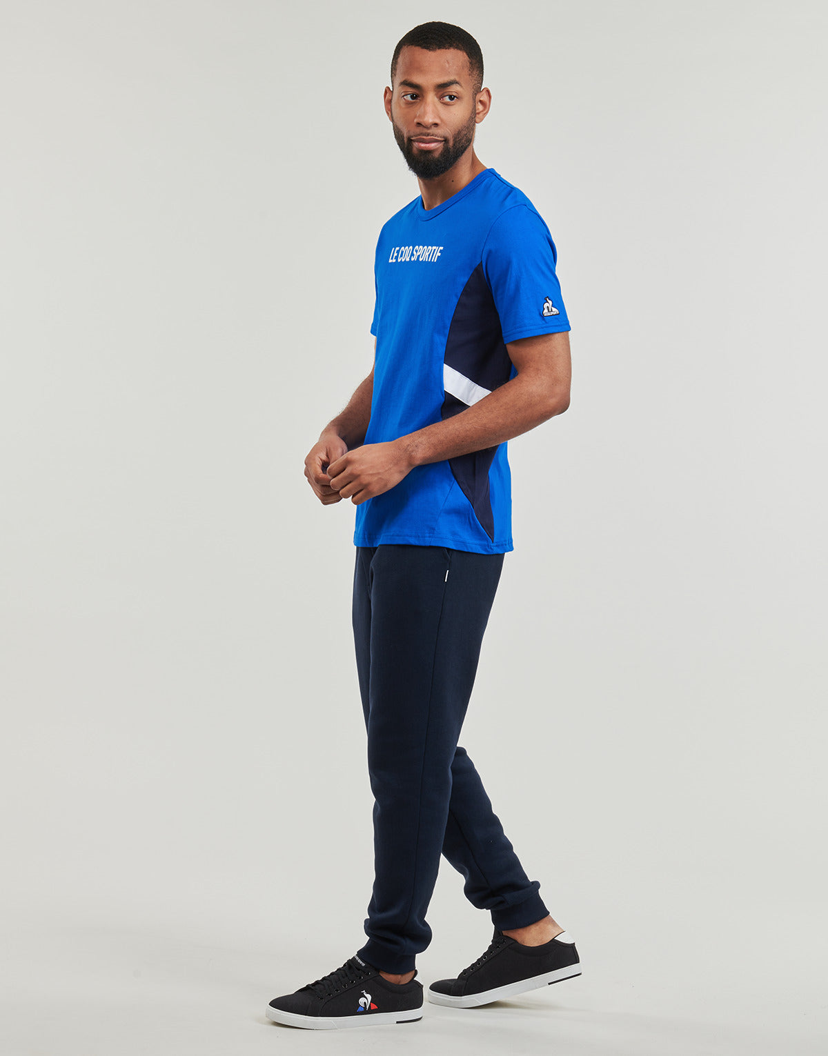 T-shirt Uomo Le Coq Sportif  SAISON 1 TEE SS N°2 M  Blu