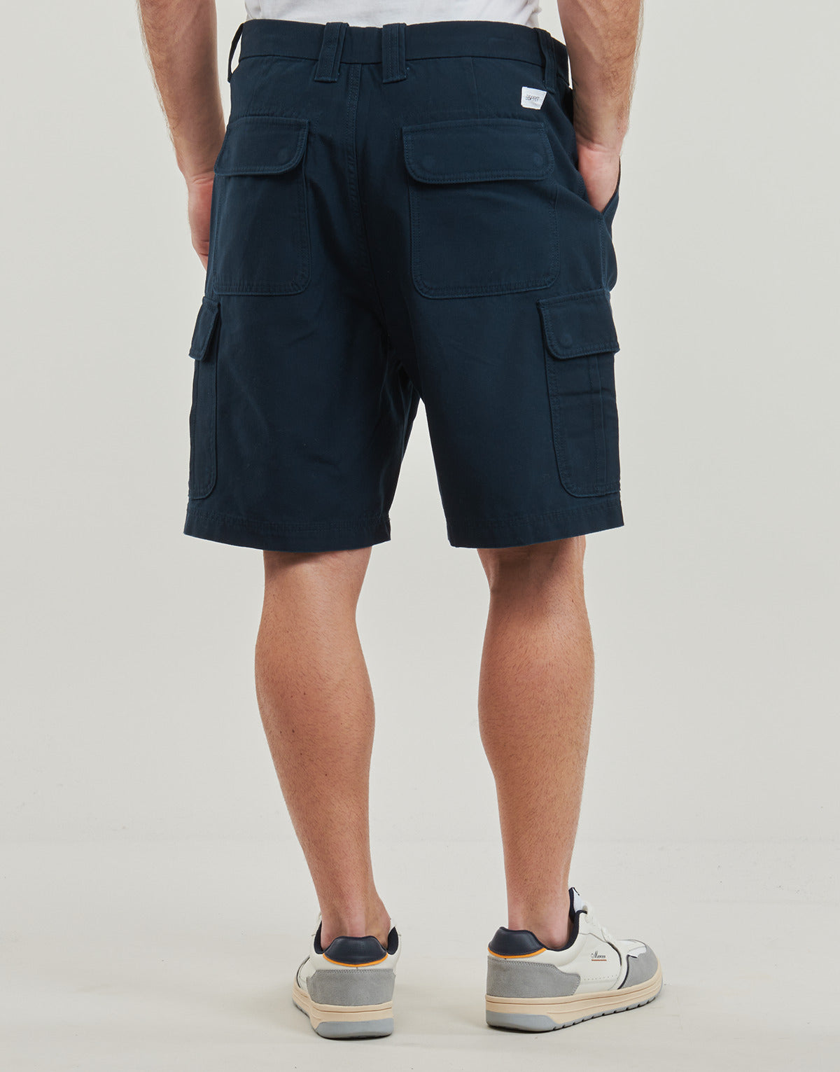 Pantaloni corti Uomo Esprit  CARGO SHORT  Marine