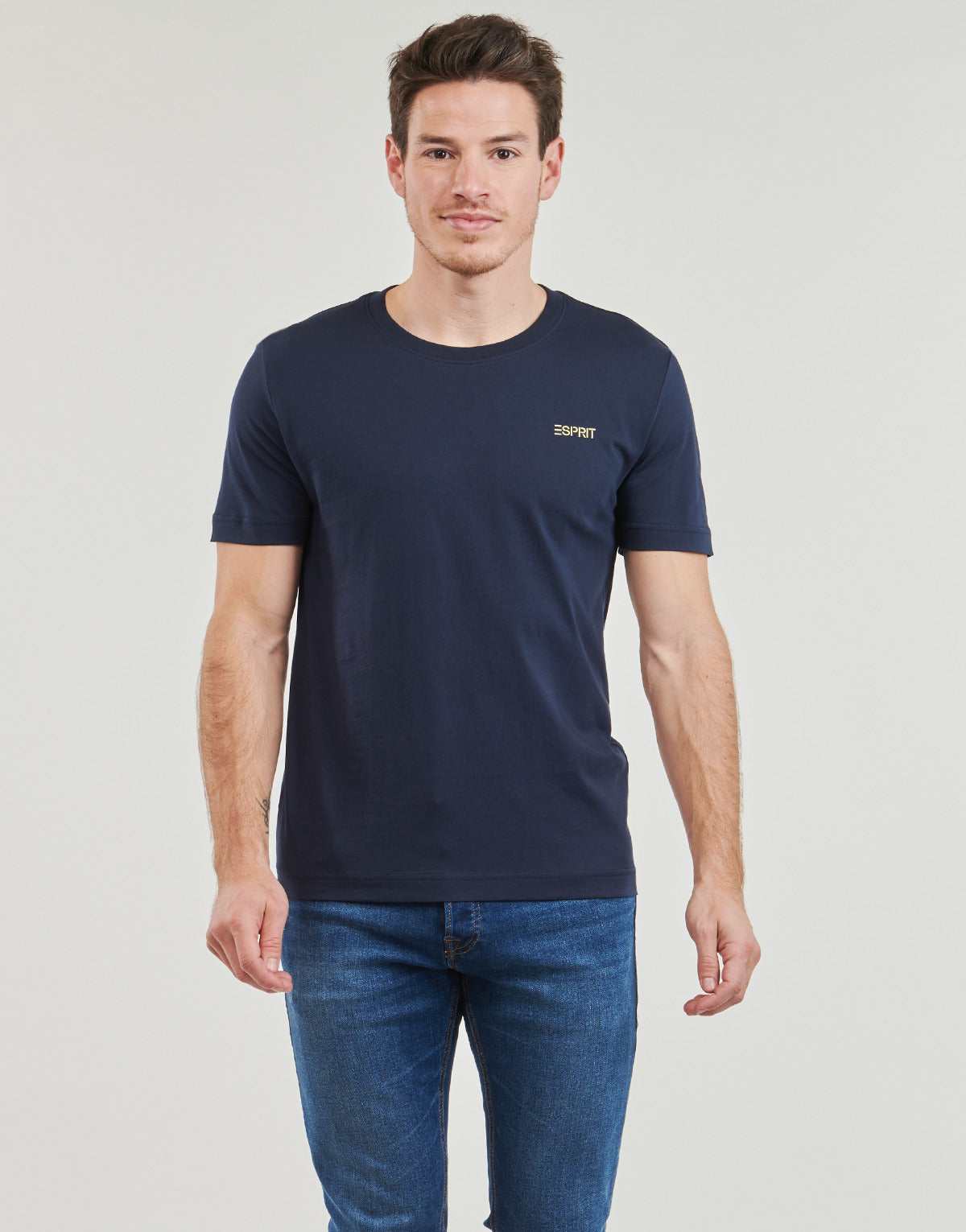 T-shirt Uomo Esprit  SUS F AW CN SS  Marine