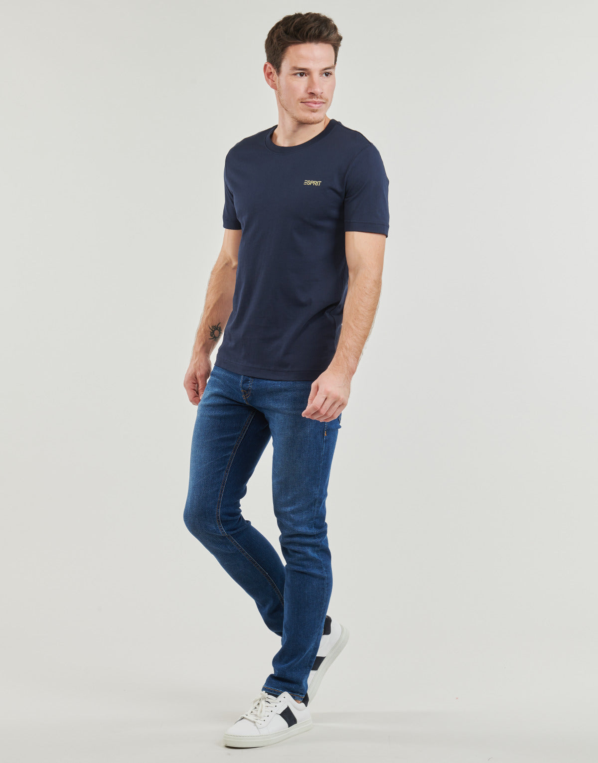 T-shirt Uomo Esprit  SUS F AW CN SS  Marine