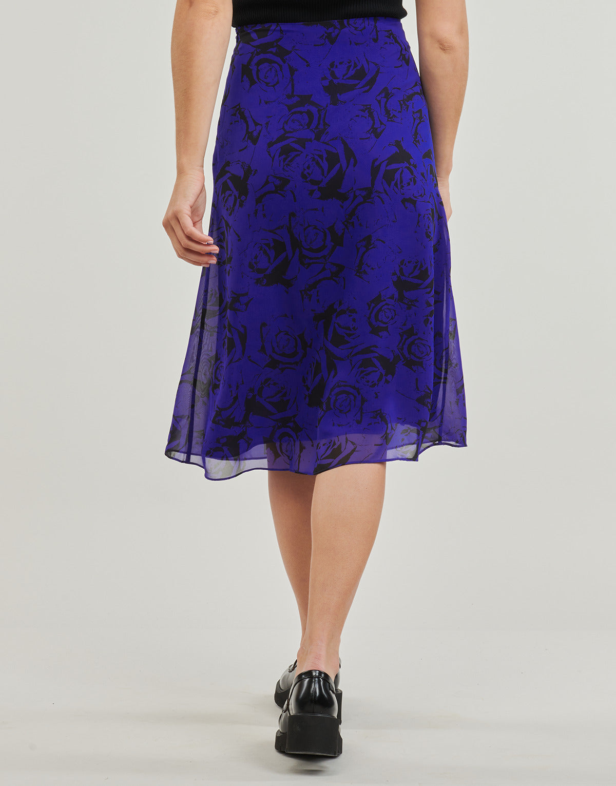 Gonna Donna Esprit  DRAPED MIDI  Blu