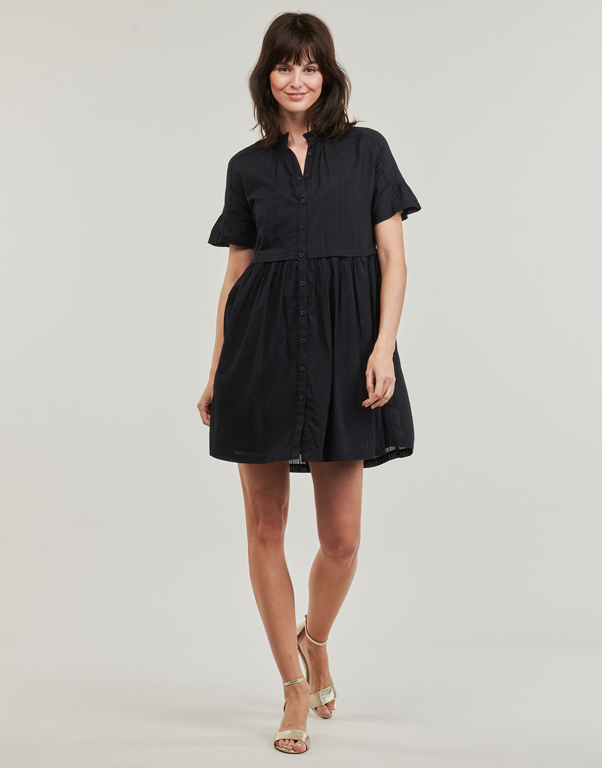Abito corto Donna Esprit  A LINE MINI  Nero
