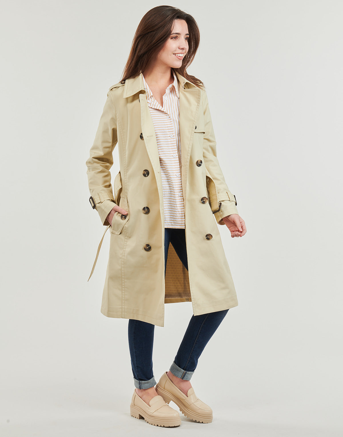 Trench Donna Esprit  CLASSIC TRENCH  Beige