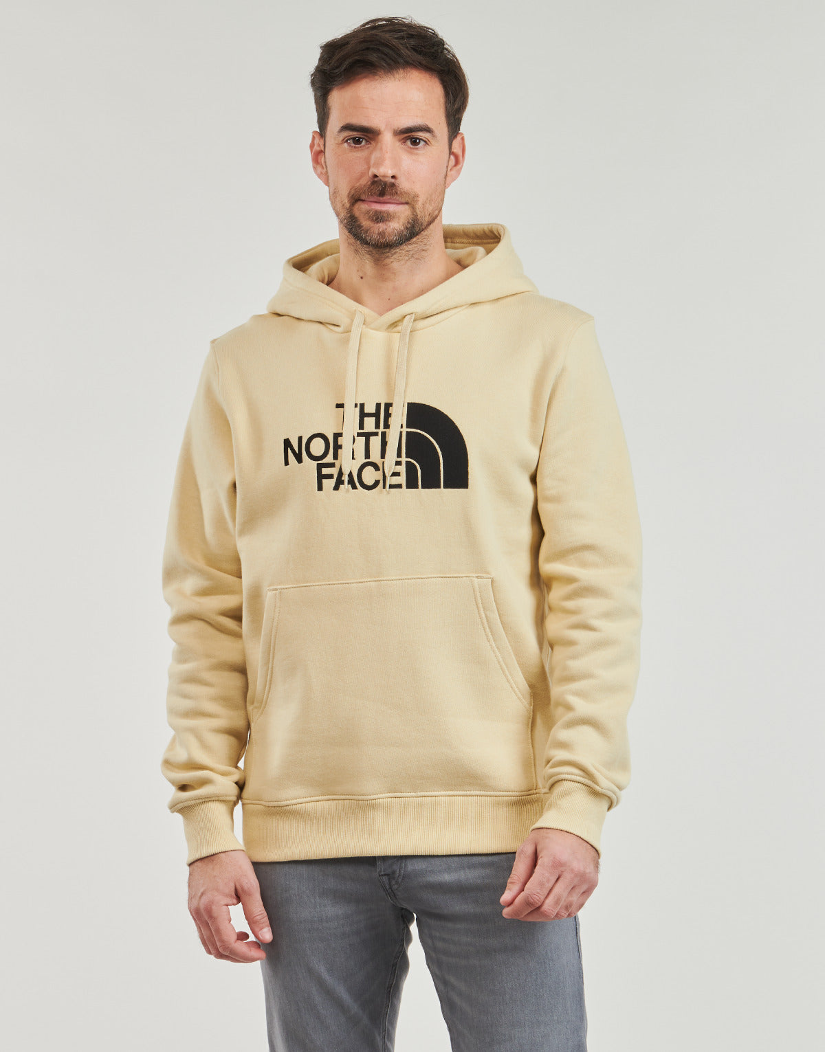 Felpa Uomo The North Face  DREW PEAK PULLOVER HOODIE  Giallo