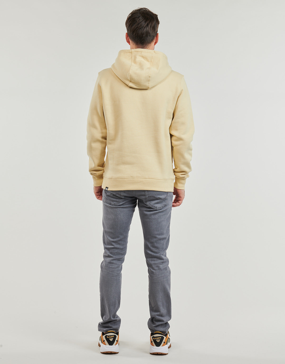 Felpa Uomo The North Face  DREW PEAK PULLOVER HOODIE  Giallo