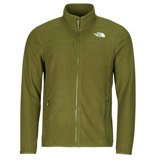 Felpa Uomo The North Face  100 GLACIER FULL ZIP  Kaki