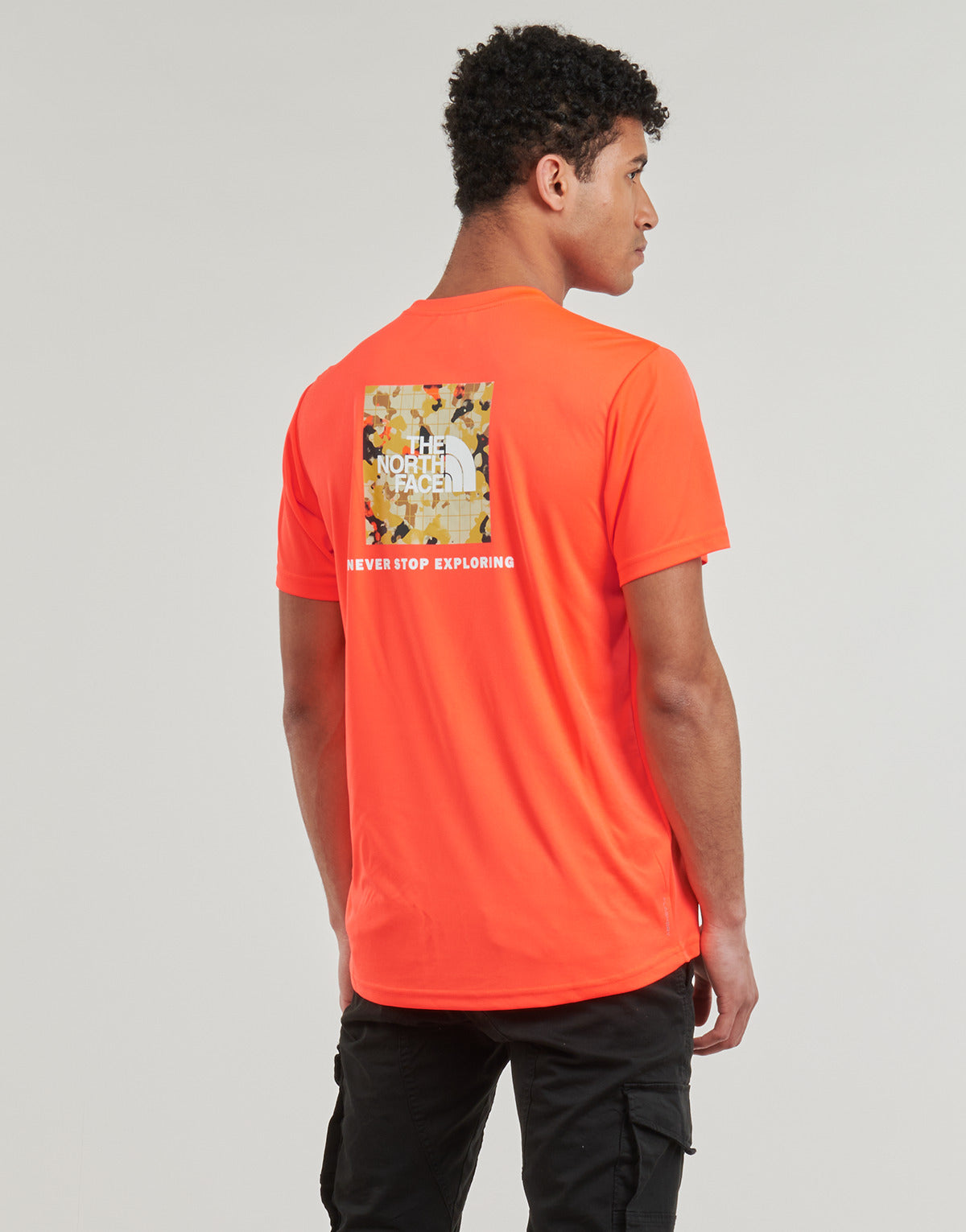 T-shirt Uomo The North Face  REDBOX  Arancio